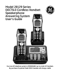 GE DECT 28129xx2 User's Manual