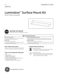 GE BT Series Installation Guide