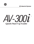 GE AV-300i User's Manual