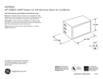 GE ASM08LK User's Manual