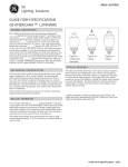 GE AM8 Specification Sheet