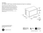 GE AEM18DL User's Manual