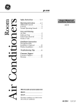 GE AEE18 User's Manual