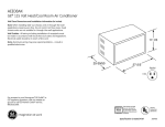 GE AEE08AK User's Manual