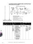 GE 20 to 45 ft Specification Sheet