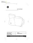 GE 106824 User's Manual