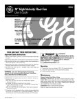 GE 106646 User's Manual