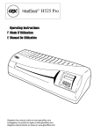 GBC H525 User's Manual