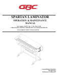 GBC 930-073 User's Manual