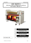 GBC 4064WF-1 User's Manual