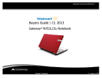 Gateway NV52L23U User's Manual