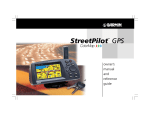 Garmin StreetPilot GPS User's Manual