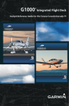Garmin Software Version 0534.15 Cockpit Reference Guide