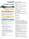 Garmin Panoptix PS31 Installation Instructions