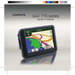 Garmin Nuvi 715 Series User's Manual