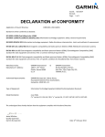Garmin nuvi 2529LMT_D Declaration of Conformity