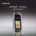 Garmin GPSMAP 78 Owner's Manual