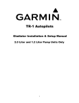 Garmin GLADIATOR TR-1 User's Manual