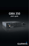 Garmin PDAs & Smartphones GMA 350 User's Manual