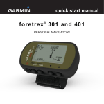 Garmin fenix Quick Start Manual