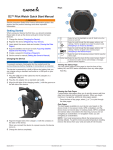 Garmin D2 Quick Start Manual