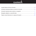 Garmin BarkLimiter Deluxe Important Safety and Product Information