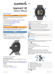 Garmin Approach S2 Owner's Manual