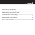 Garmin AiS 300 Blackbox Receiver Important Safety and Product Information