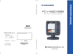 Furuno FCV-620 User's Manual