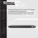 Furman Sound PS-PRO HT User's Manual