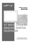FUNAI MJ427GG Owner's Manual