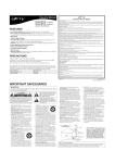 FUNAI MJ413TG Owner's Manual