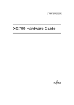 Fujitsu XG700 User's Manual