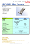 Fujitsu XENPAK MSA User's Manual
