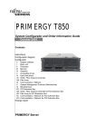 Fujitsu T850 User's Manual