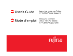Fujitsu Stylistic Q550 Instruction Manual