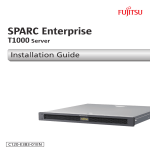 Fujitsu T1000 User's Manual