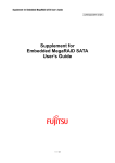 Fujitsu SATA CA97232-0014-01EN User's Manual