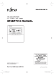 Fujitsu R410A User's Manual