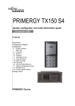 Fujitsu TX150 User's Manual