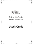 Fujitsu P7230 User's Manual