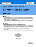 Fujitsu MB91401 User's Manual