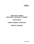 Fujitsu MAG3091FC User's Manual