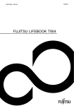 Fujitsu LifeBook T904 Operating Manual