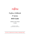 Fujitsu LifeBook P1510D User's Manual