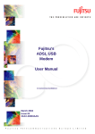 Fujitsu 3XAX-00803AAS User's Manual