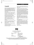 Fujitsu FPC58-0504-01 User's Manual