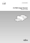 Fujitsu fi-4750C User's Manual