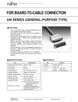 Fujitsu CONNECTION 240 User's Manual