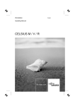 Fujitsu CELCIUS M/V/R User's Manual
